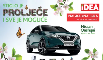 Velika nagradna igra u Idei: Stiglo je proljeće i sve je moguće!