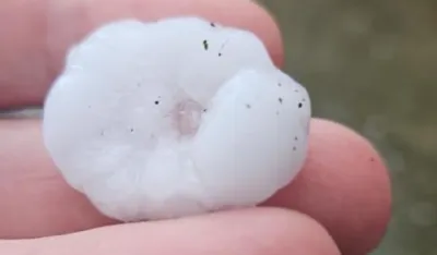 Nevrijeme praćeno gradom u Srbiji