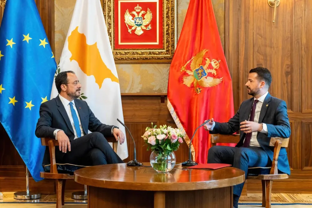 Hristodulidis: Nadam se da će Crna Gora tokom kiparskog predsjedavanja Savjetu EU u prvoj polovini 2026. zatvoriti ostala poglavlja