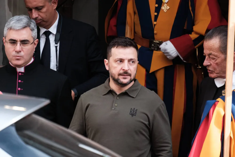 Zelenski stigao u Rim; Sastaje se sa Trampom?