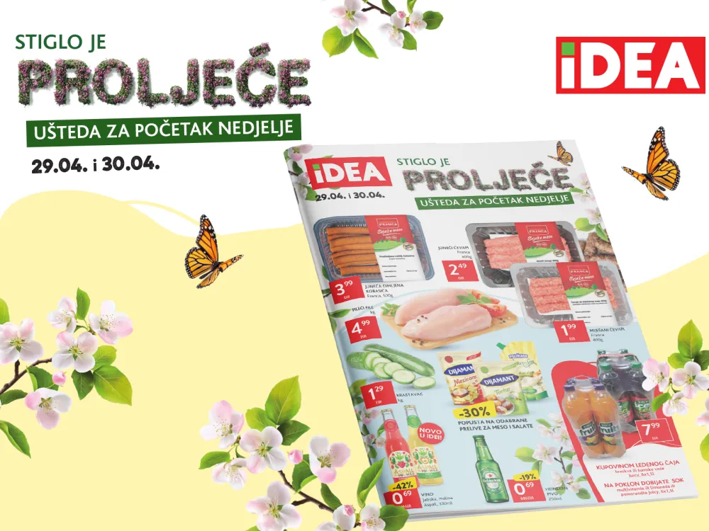 Novi IDEA kataloga za dobar početak sedmice