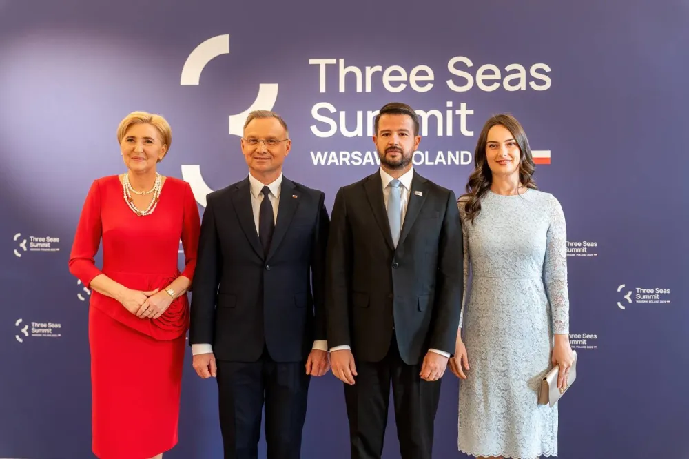 Milatović u Poljskoj: Crna Gora od sjutra pridružena članica Inicijative Tri mora