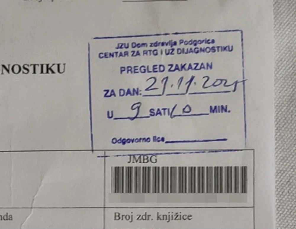 U podgoričkom Domu zdravlja skratili čekanje na dijagnostiku: Umjesto naredne godine,&nbsp;snimanja sada zakazuju za kraj ove