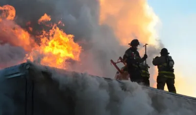 Eksplozija u teretani: Povrijeđeni vatrogasci