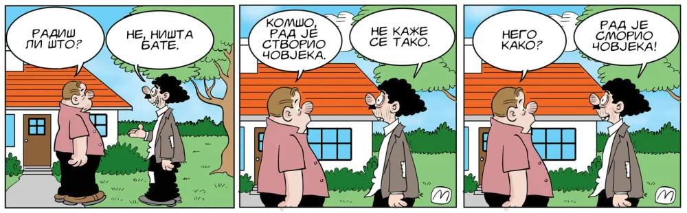 Mirko Zulić strip Dana