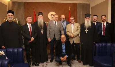 Dodik se sastao sa Joanikijem: SPC ima značajnu ulogu u očuvanju srpskog nacionalnog identiteta