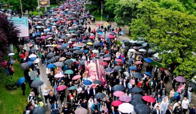 Uprkos odluci Ustavnog suda Nik&scaron;ić slavi Ostro&scaron;kog Čudotvorca