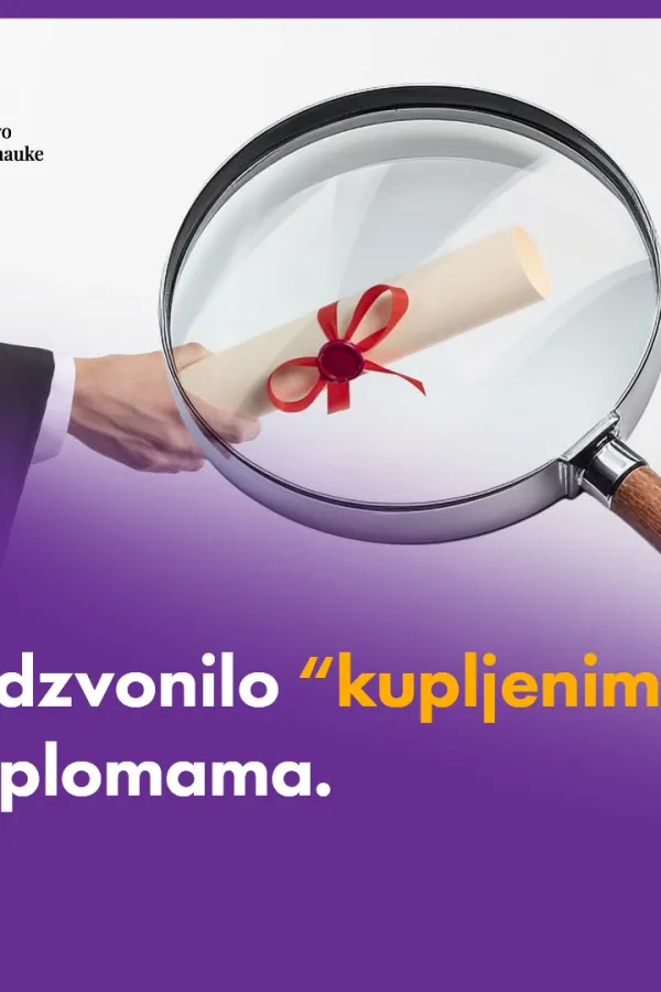 MPNI: Sedam krivičnih prijava zbog lažnih diploma
