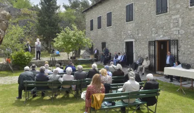 Nagrada Marko Miljanov, dodela nagrade Marko Miljanov na Medunu