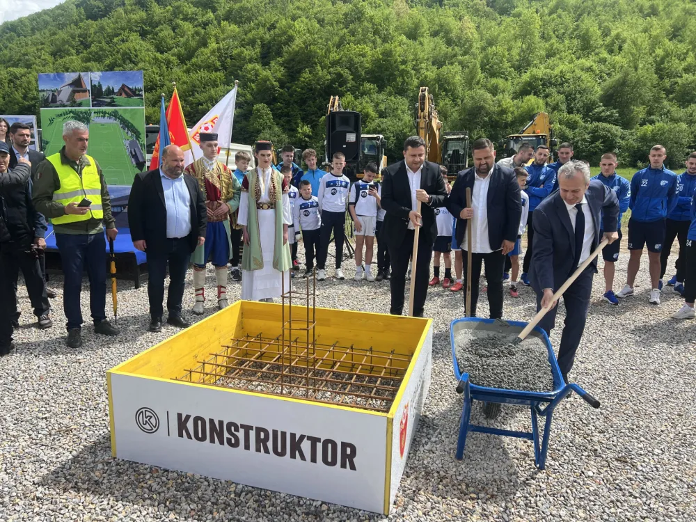 Kamen temeljac za kamp u Lje&scaron;nici početak nove ere za FK Jedinstvo i ostale sportske klubove u Bijelom Polju