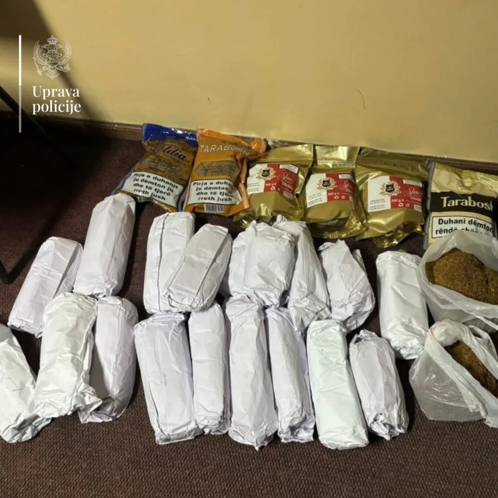 UP: Krivična prijava protiv Beranke kod koje je pronađen rezani duvan