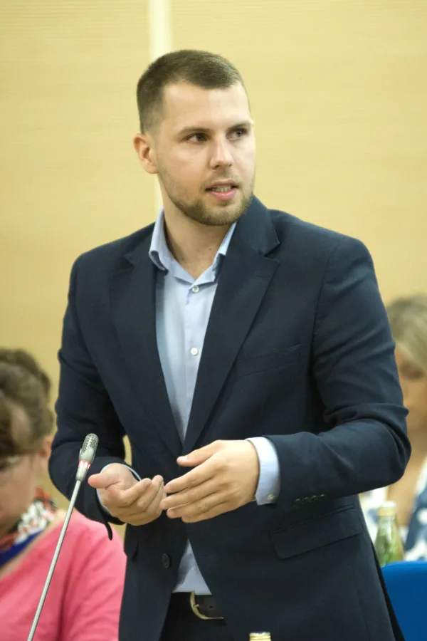 Milo&scaron; Ma&scaron;ković, sjednica skupstine glavnog grada