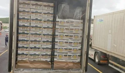 Kokain pornađen među bananama