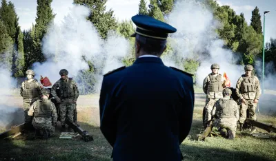 Počasna paljva VCG povodom 9. maja