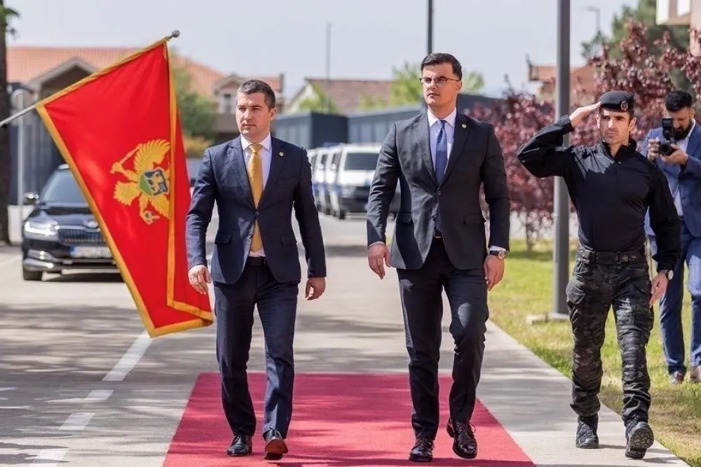 Aleksa Bečić i Danilo &Scaron;aranović