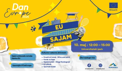 EU sajam u Podgorici povodom Dana Evrope