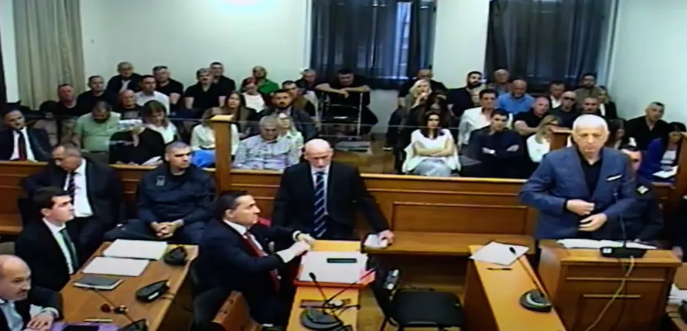 (VIDEO) Snimak iz sudnice sa dana&scaron;njeg suđenja Lazoviću, Katniću i Čađenoviću