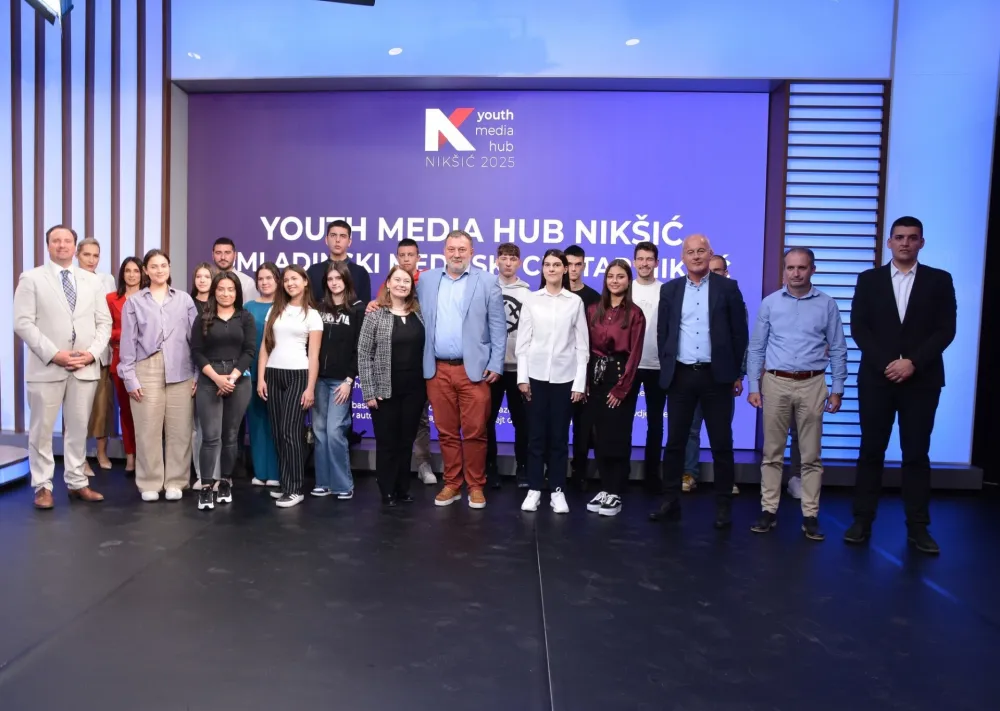 Nik&scaron;ić: Ozvaničen početak Omladinskog medijskog centra