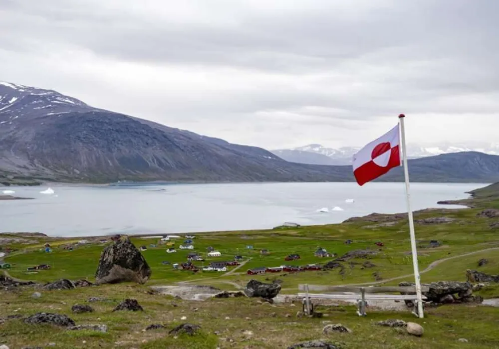 Grenland zastava grenlanda