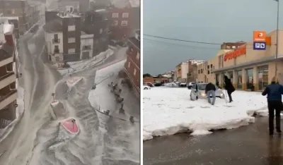 (VIDEO)&nbsp;Jaka oluja pogodila Valensiju: Ulice su se pretvorile u rijeke, vozila zatrpao grad
