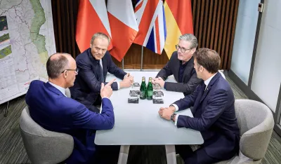 Makron, Starmer, Merc i Tusk doputovali u Kijev, slijedi sastanak sa Zelenskim