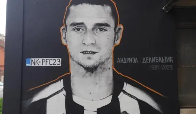 MУРАЛ АНДРИЈЕ ДЕЛИБАШИЋА 