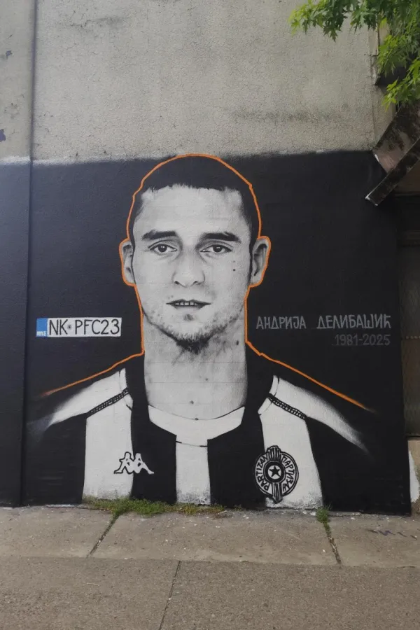 MУРАЛ АНДРИЈЕ ДЕЛИБАШИЋА 