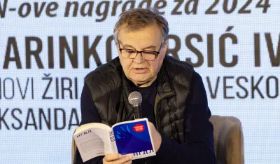 Arsić Ivkov čitao dijelove svog nagrađenog romana