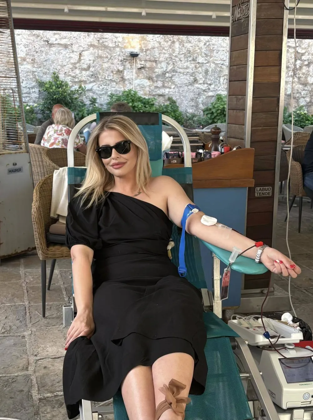 &Scaron;abotić učestvovala u velikoj akciji dobrovoljnog davanja krvi u Budvi