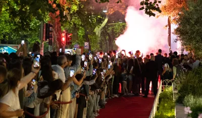 Defile polumaturanata O&Scaron; "Vuk Karadžić"
