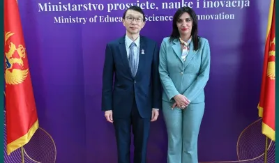 Jak&scaron;ić Stojanović i japanski ambasador