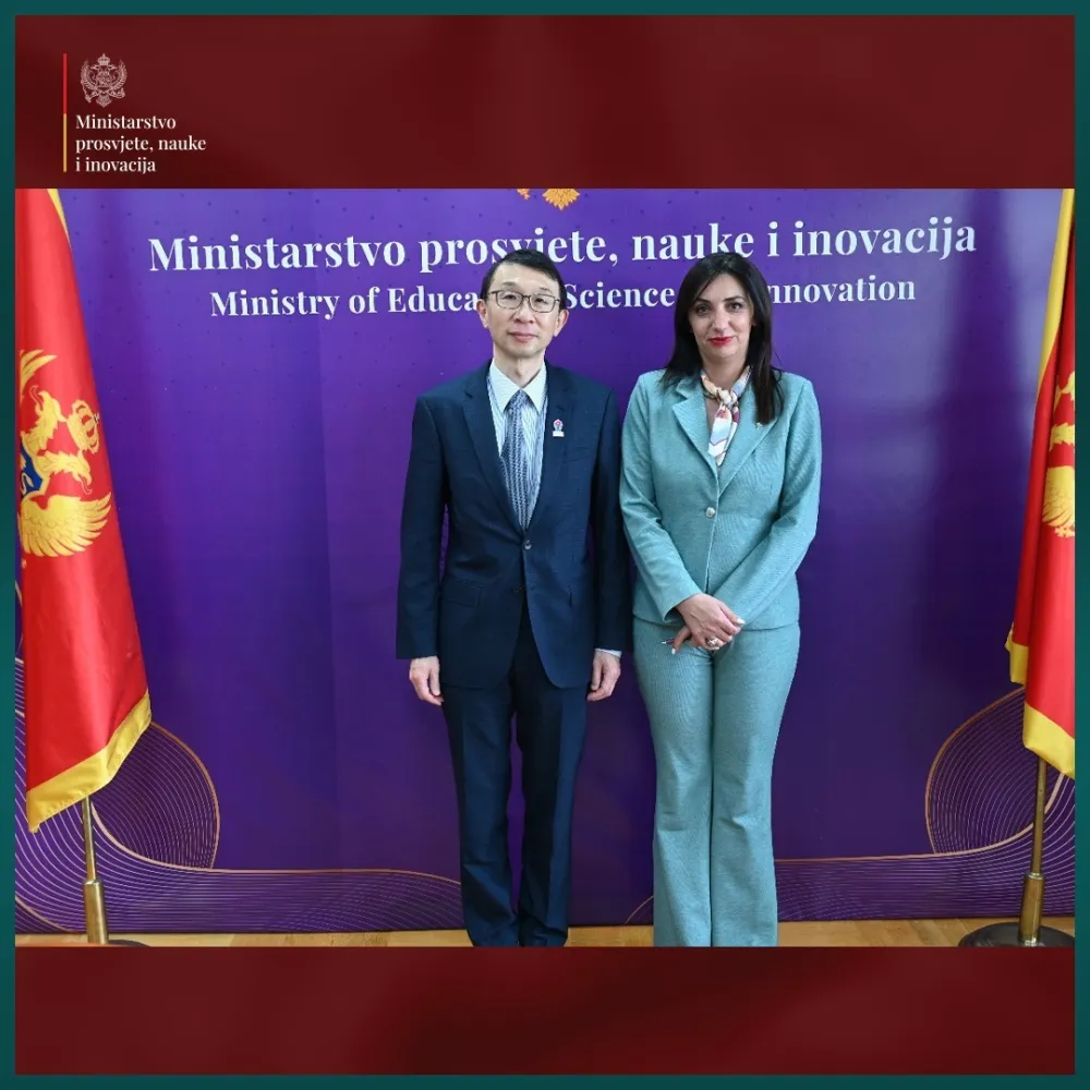 Jak&scaron;ić Stojanović i japanski ambasador