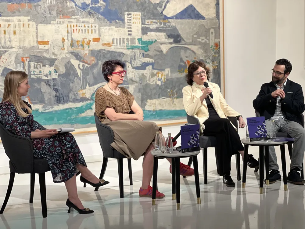 Учесници јучерашњег преса у подгоричком Музеју