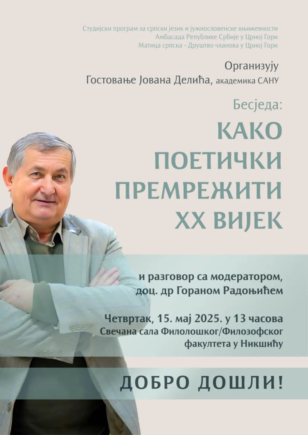 PLAKAT ZA DE&Scaron;AVANJE