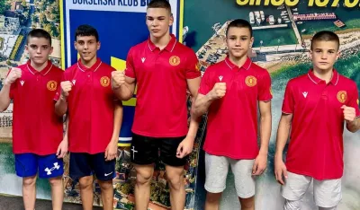 Crnogorska petorka u Bakuu