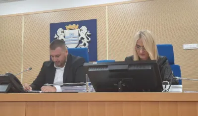 Milo&scaron; Krstović i Jadranka Ilinčić 