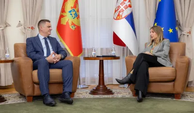 &Scaron;ahmanović:&nbsp;Crna Gora voljna da nastavi sve zajedničke inicijative i započete projekte sa Srbijom