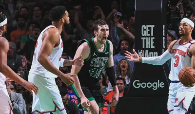 Sa meča Boston - Njujork