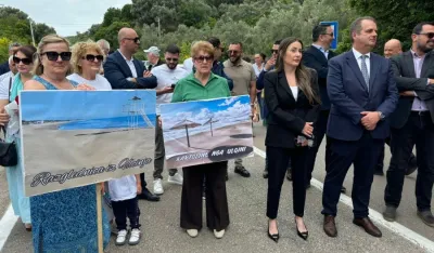 U toku protest u Ulcinju