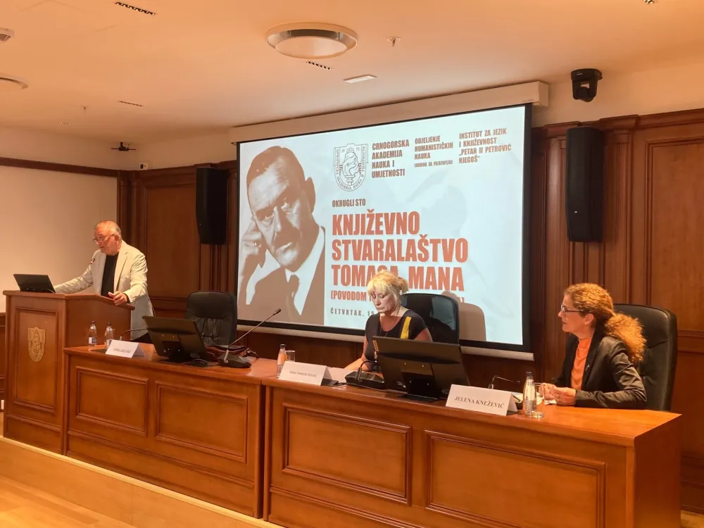 Okrugli sto u CANU povodom 150 godina rođenja Tomasa Mana