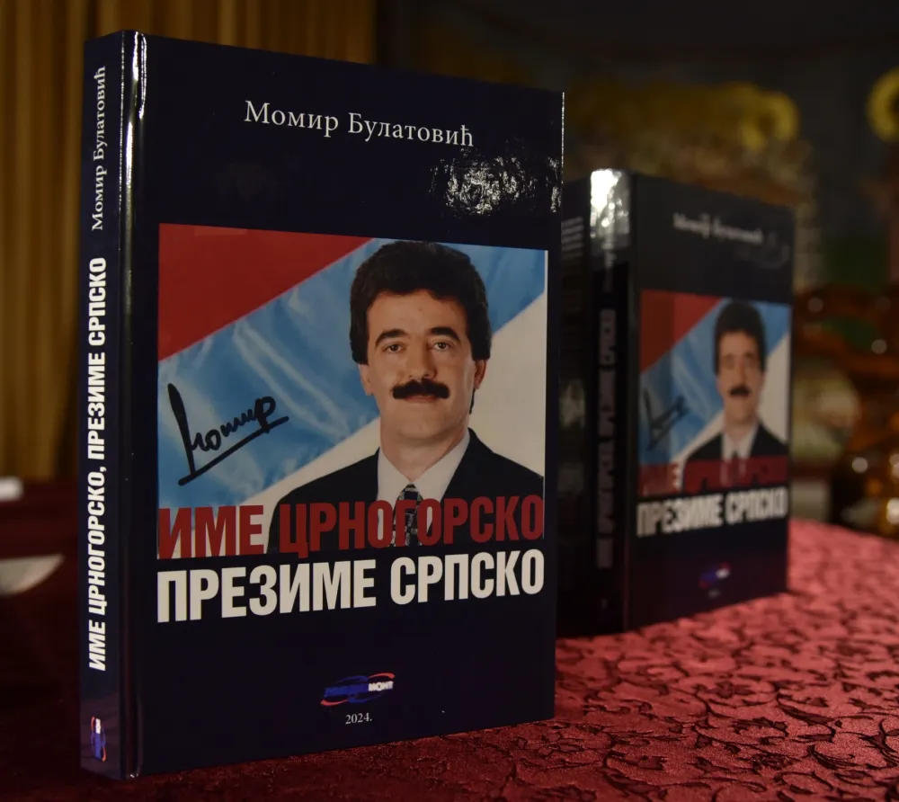 Књига у издању "Јумедиа Монта" и породице Булатовић 