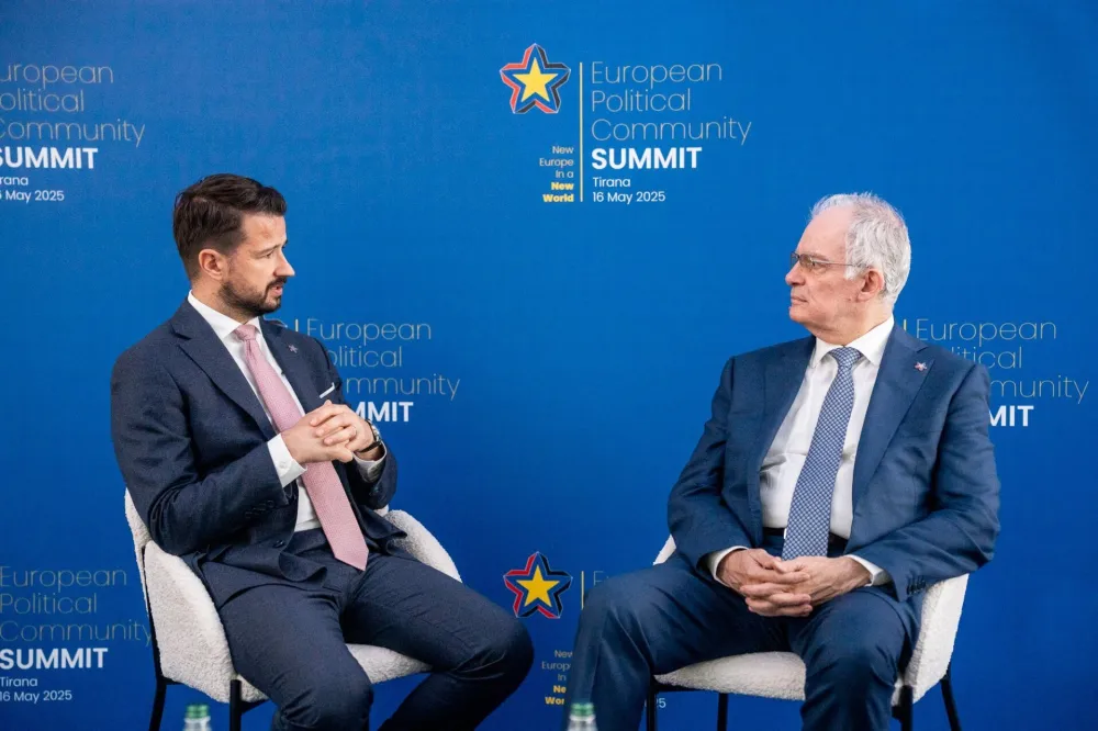 Milatović sa predsjednikom Republike Grčke Konstantinosom Tasulasom