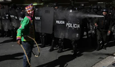 Bolivija: Policija se sukobila sa demonstranata koji zahtijevaju da Morales bude kandidat na izborima