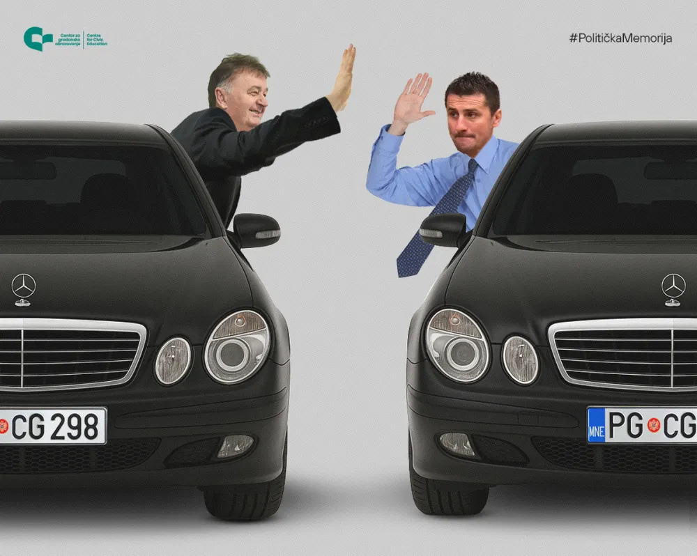 Aleksić i Zogović službenim mercedesom mjesečno prelazili i do 5000 km