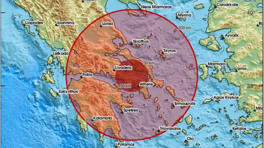 Zemljotres pogodio Grčku