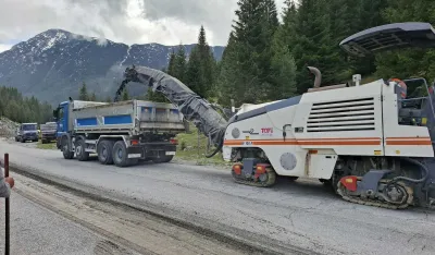 Počeli radovi na investicionom presvlačenju asfalta u sekciji Berane