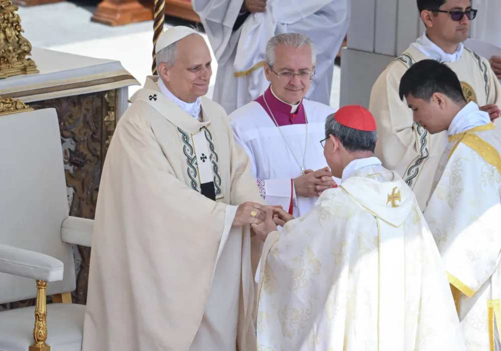 Papa Lav XIV inauguracija
