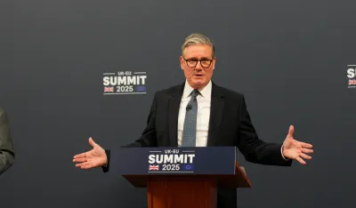 Kir Starmer danas na samitu u Londonu.