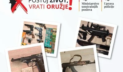 UP poziva građane na nastavak akcije dobrovoljnog vraćanja oružja