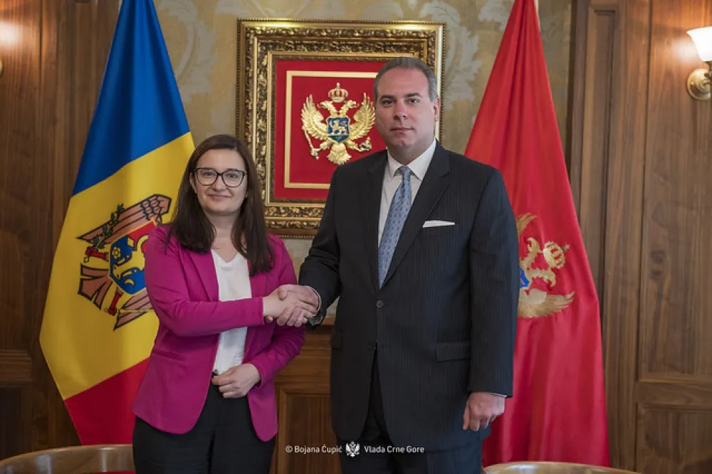 Ivanović i Gerasimov: Crna Gora i Moldavija jačaju partnerstvo na putu ka EU